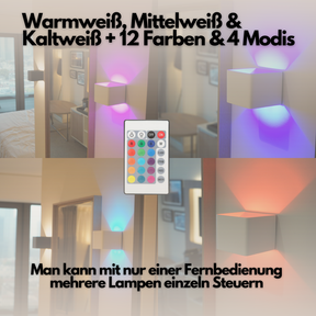 sternenwolke™ RGB DrathoLux Wandleuchte | 60 Tage Version