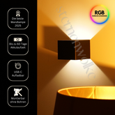 sternenwolke™ RGB DrathoLux Wandleuchte | 60 Tage Version