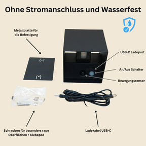 sternenwolke™ Drahtlos Außenbereich Luxus-Wandleuchte | Das Original